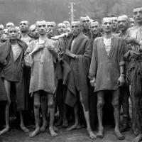 Ebensee concentration camp 1945 Holocaust wikimedia